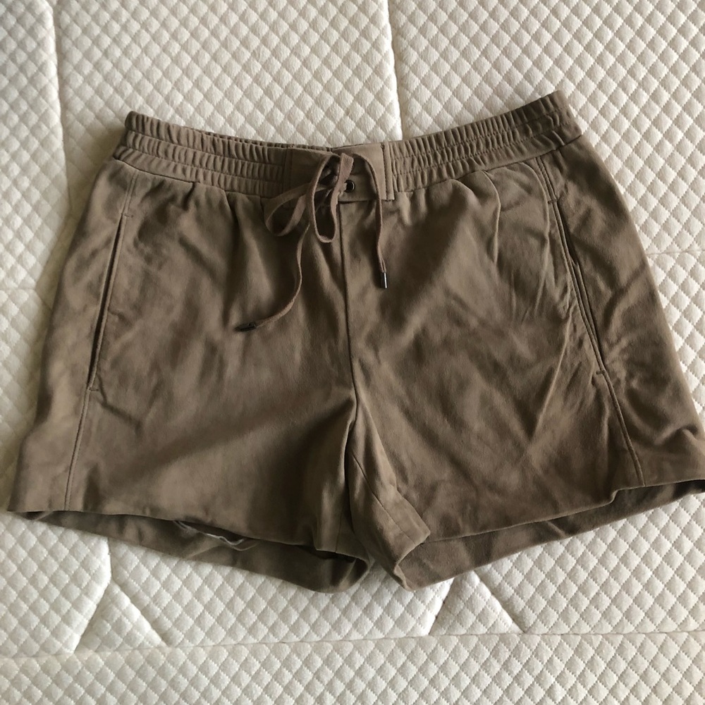 Vince suede shorts